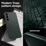 Spigen Samsung Galaxy A35 Deksel Liquid Air Abyss Green