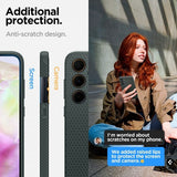 Spigen Samsung Galaxy A35 Deksel Liquid Air Abyss Green