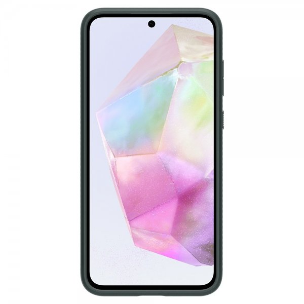 Spigen Samsung Galaxy A35 Deksel Liquid Air Abyss Green
