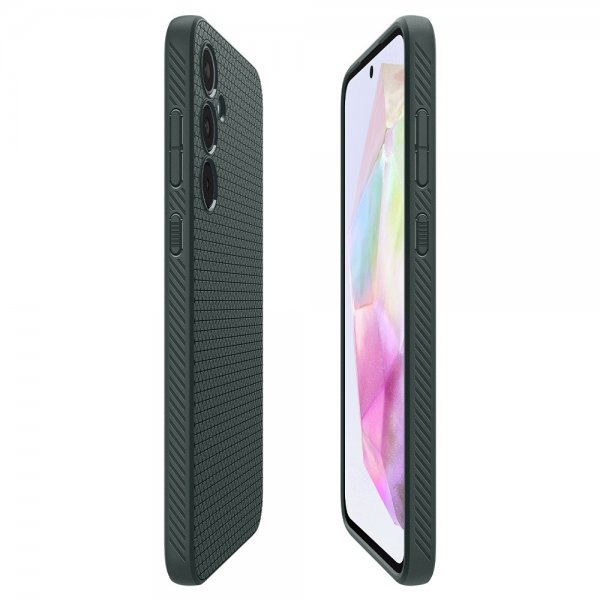 Spigen Samsung Galaxy A35 Deksel Liquid Air Abyss Green