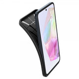 Spigen Samsung Galaxy A35 Deksel Liquid Air Matte Black