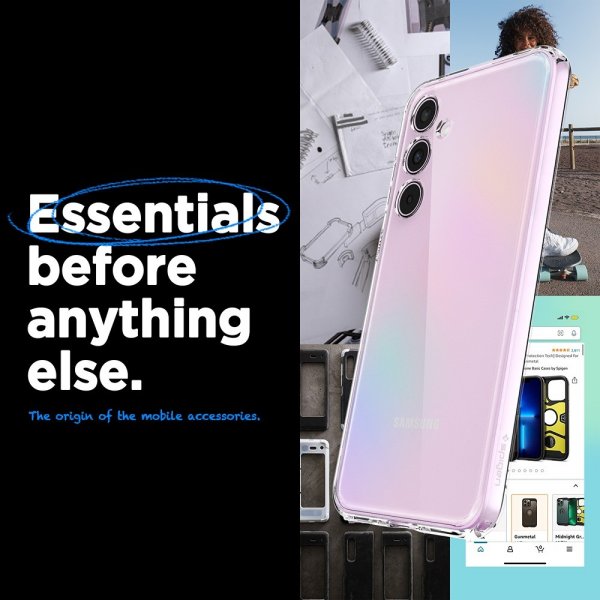 Spigen Samsung Galaxy A35 Deksel Ultra Hybrid Crystal Clear