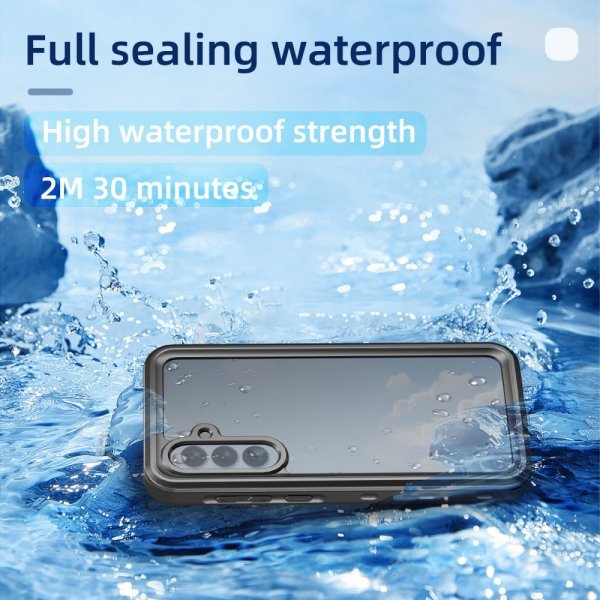Redpepper Samsung Galaxy A35 Deksel Vanntett IP68 Svart