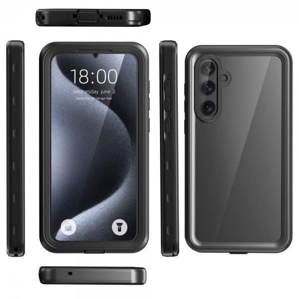 Redpepper Samsung Galaxy A35 Deksel Vanntett IP68 Svart