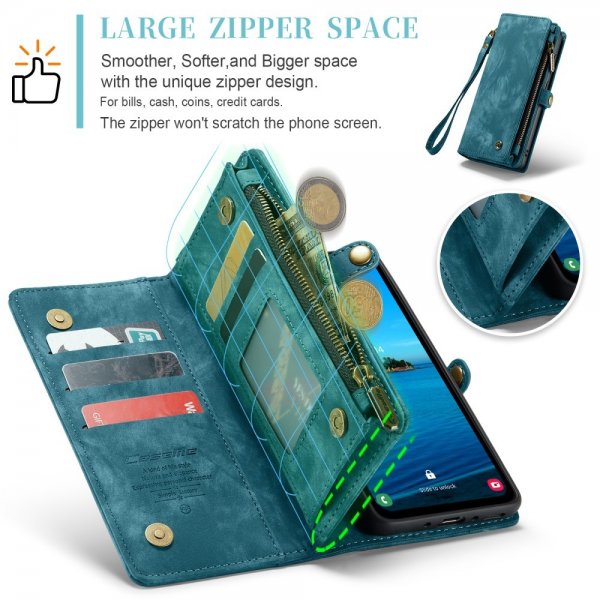 CaseMe Samsung Galaxy A36 Etui 008 Series Avtakbart Deksel Blå