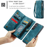 CaseMe Samsung Galaxy A36 Etui 008 Series Avtakbart Deksel Blå