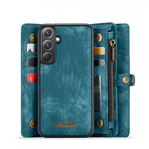 CaseMe Samsung Galaxy A36 Etui 008 Series Avtakbart Deksel Blå