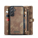 CaseMe Samsung Galaxy A36 Etui 008 Series Avtakbart Deksel Brun