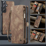 CaseMe Samsung Galaxy A36 Etui 008 Series Avtakbart Deksel Brun