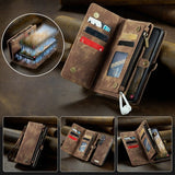 CaseMe Samsung Galaxy A36 Etui 008 Series Avtakbart Deksel Brun