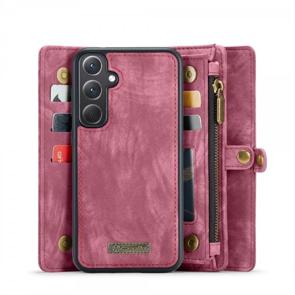 CaseMe Samsung Galaxy A36 Etui 008 Series Avtakbart Deksel Rød