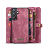 CaseMe Samsung Galaxy A36 Etui 008 Series Avtakbart Deksel Rød