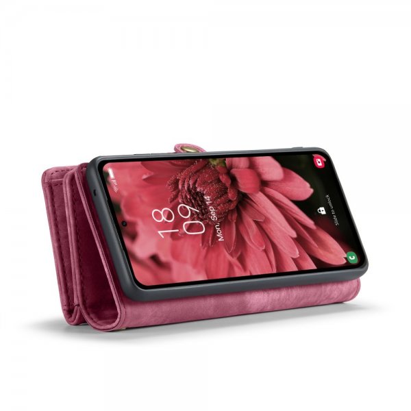 CaseMe Samsung Galaxy A36 Etui 008 Series Avtakbart Deksel Rød