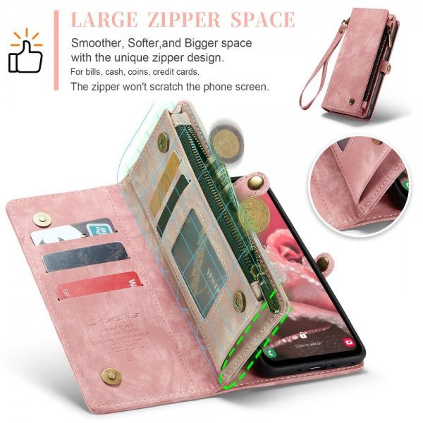 CaseMe Samsung Galaxy A36 Etui 008 Series Avtakbart Deksel Rosa