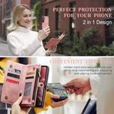 CaseMe Samsung Galaxy A36 Etui 008 Series Avtakbart Deksel Rosa