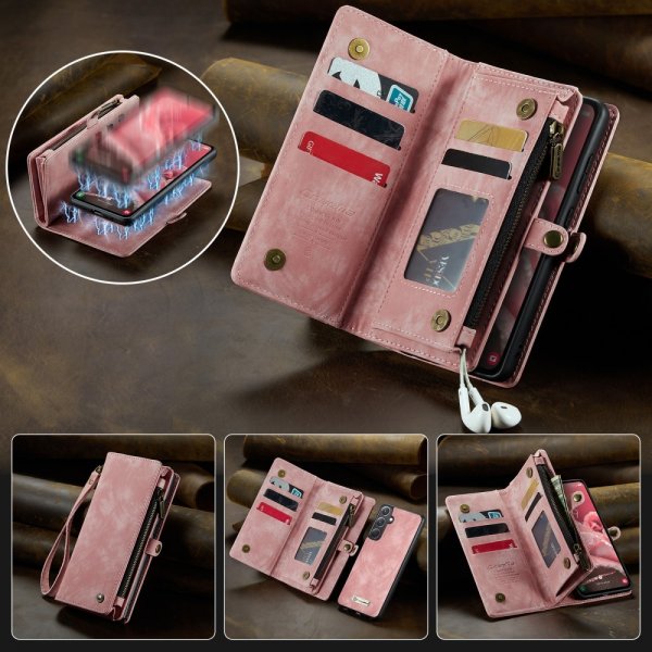 CaseMe Samsung Galaxy A36 Etui 008 Series Avtakbart Deksel Rosa