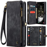 CaseMe Samsung Galaxy A36 Etui 008 Series Avtakbart Deksel Svart