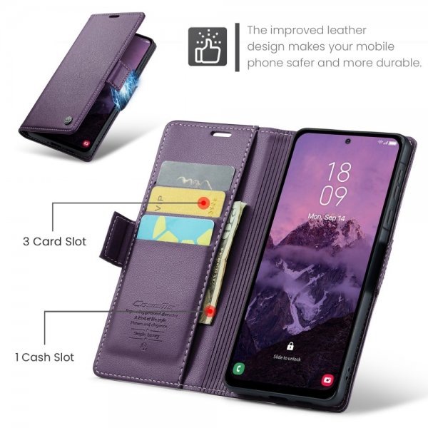 CaseMe Samsung Galaxy A36 Etui 023 Series Lilla