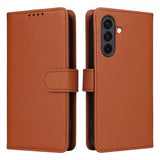 Betopnice Samsung Galaxy A36 Etui Avtagbart Deksel 005 Brun