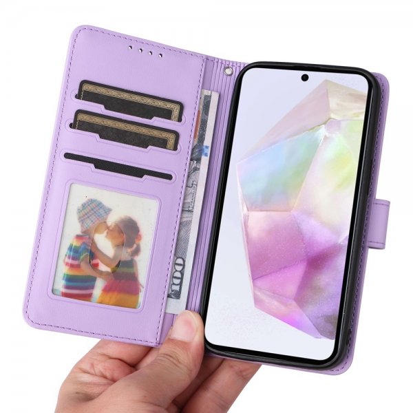 Betopnice Samsung Galaxy A36 Etui Avtagbart Deksel 005 Lilla