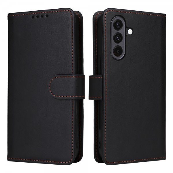 Betopnice Samsung Galaxy A36 Etui Avtagbart Deksel 005 Svart