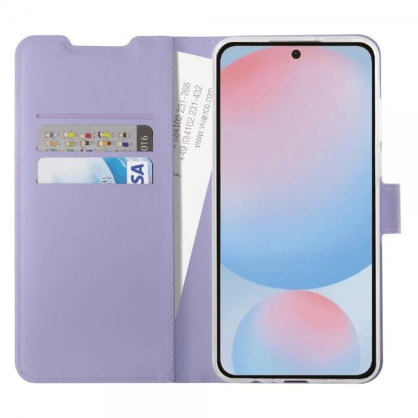 Vivanco Samsung Galaxy A36/Galaxy A56 Etui Classic Wallet Lavender