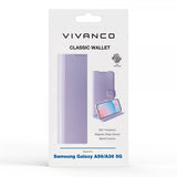 Vivanco Samsung Galaxy A36/Galaxy A56 Etui Classic Wallet Lavender