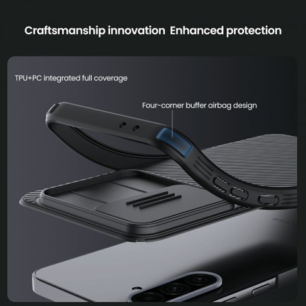 Nillkin Samsung Galaxy A36 Deksel CamShield Pro MagSafe Svart