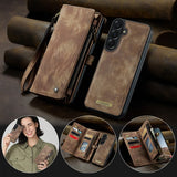 CaseMe Samsung Galaxy A37 Etui 008 Series Avtakbart Deksel Brun
