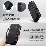 CaseMe Samsung Galaxy A37 Etui 008 Series Avtakbart Deksel Svart