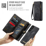 CaseMe Samsung Galaxy A37 Etui 008 Series Avtakbart Deksel Svart