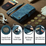 CaseMe Samsung Galaxy A37 Etui C30 Series Blå