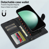 Nordic Covers Samsung Galaxy A37 Etui med avtakbart MagSafe-deksel Raven Black