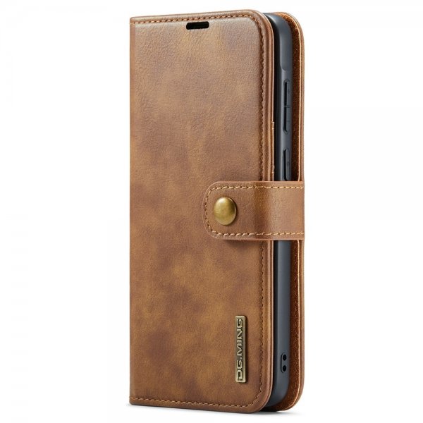 Dg.Ming Samsung Galaxy A37 Etui Avtagbart Deksel Brun