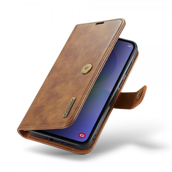 Dg.Ming Samsung Galaxy A37 Etui Avtagbart Deksel Brun