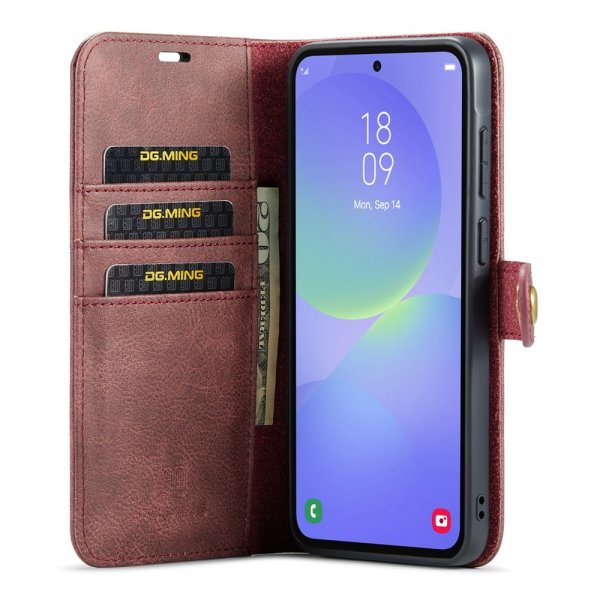 Dg.Ming Samsung Galaxy A37 Etui Avtagbart Deksel Rød