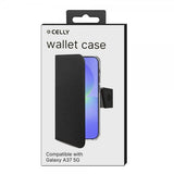 Celly Samsung Galaxy A37 Etui Wally Wallet Case Svart