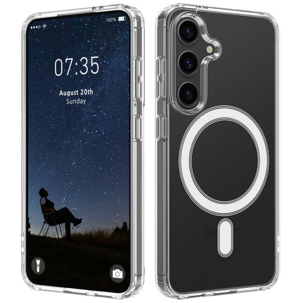 Nordic Covers Samsung Galaxy A37 Deksel Feather Series MagSafe Transparent