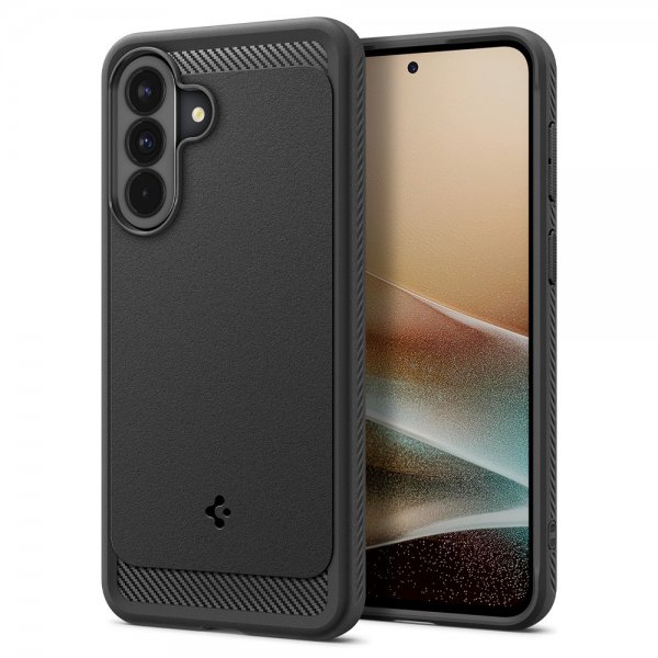 Spigen Samsung Galaxy A37 Deksel Rugged Armor Matte Black