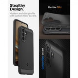 Spigen Samsung Galaxy A37 Deksel Rugged Armor Matte Black