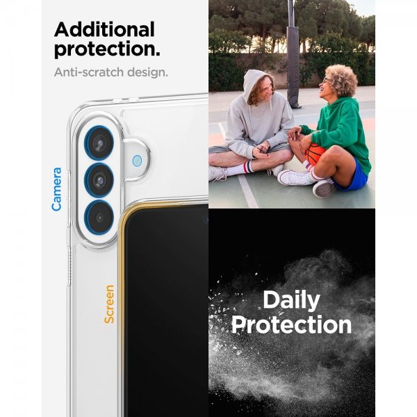 Spigen Samsung Galaxy A37 Deksel Ultra Hybrid Crystal Clear