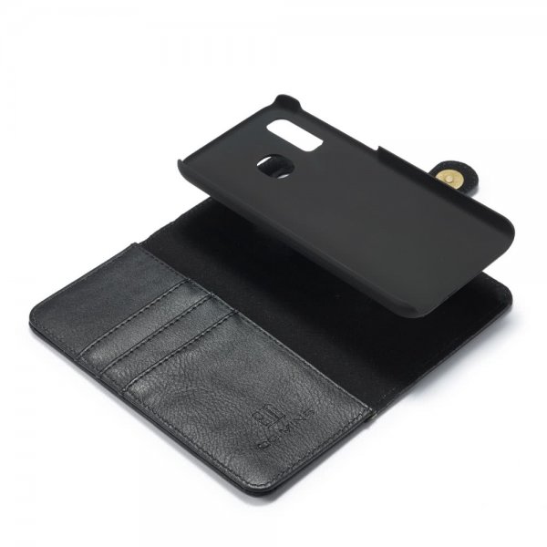 Dg.Ming Samsung Galaxy A40 Etui Löstagbart Deksel Svart