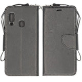 Samsung Galaxy A40 Etui med Stativ Svart