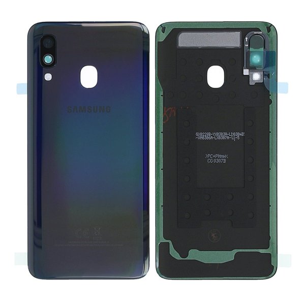 Samsung Samsung Galaxy A40 (SM-A405F) Original bakside - Svart