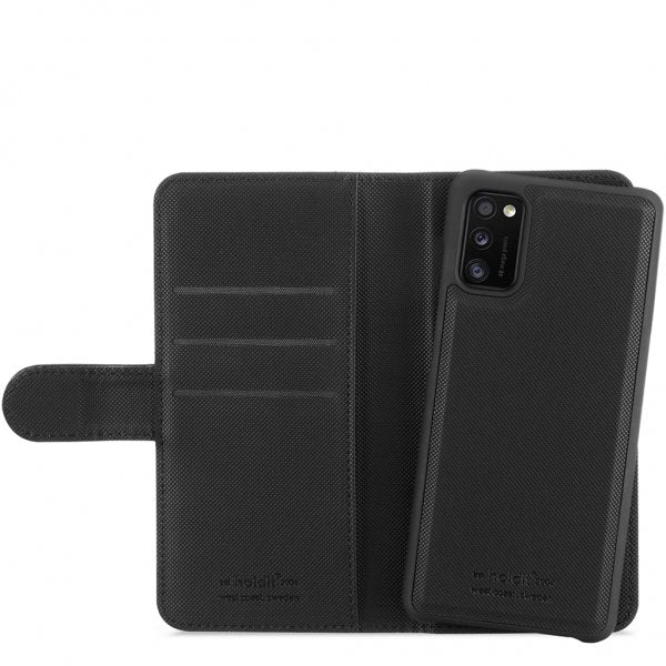 holdit Samsung Galaxy A41 Etui Wallet Case Magnet Svart