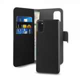 Puro Samsung Galaxy A41 Etui Wallet Detachable 2 in 2 Svart