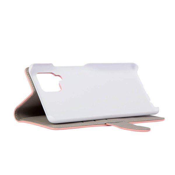 Gear Samsung Galaxy A42 5G Etui med Kortlomme Rosa
