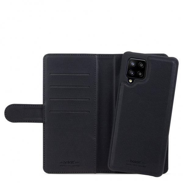 holdit Samsung Galaxy A42 5G Etui Wallet Case Magnet Svart