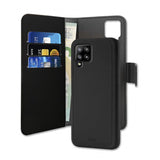 Puro Samsung Galaxy A42 5G Etui Wallet Detachable 2 in 2 Svart
