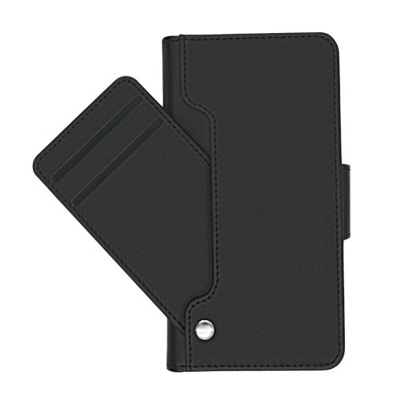 Rvelon Samsung Galaxy A42 5G Etui Utbrettbar Kortlomme Svart